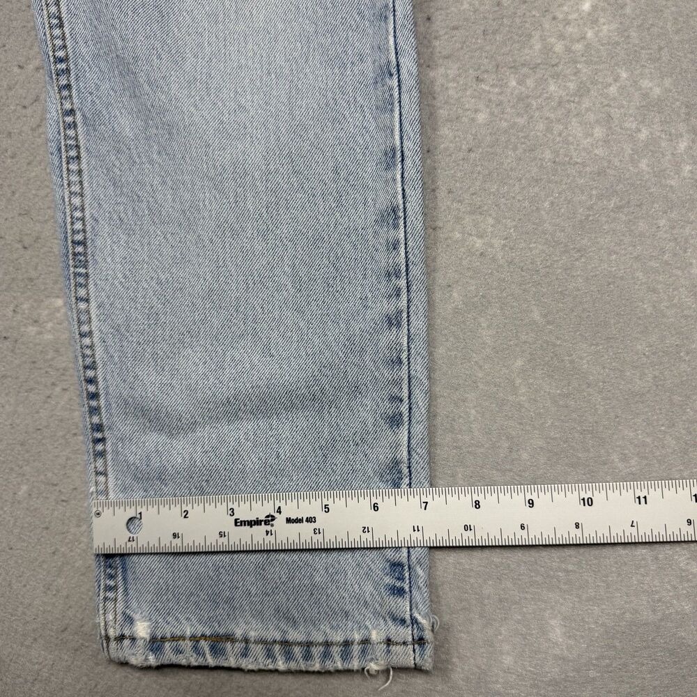 Vintage Levi's Silvertab Jeans Women’s Size 7/8 Loose Fit Light Blue Denim - Picture 9 of 16